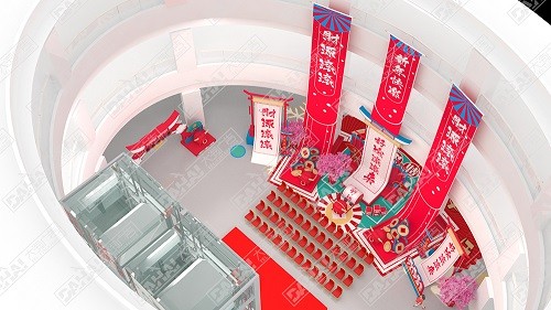 寶麗·財富廣場2021春節(jié)美陳